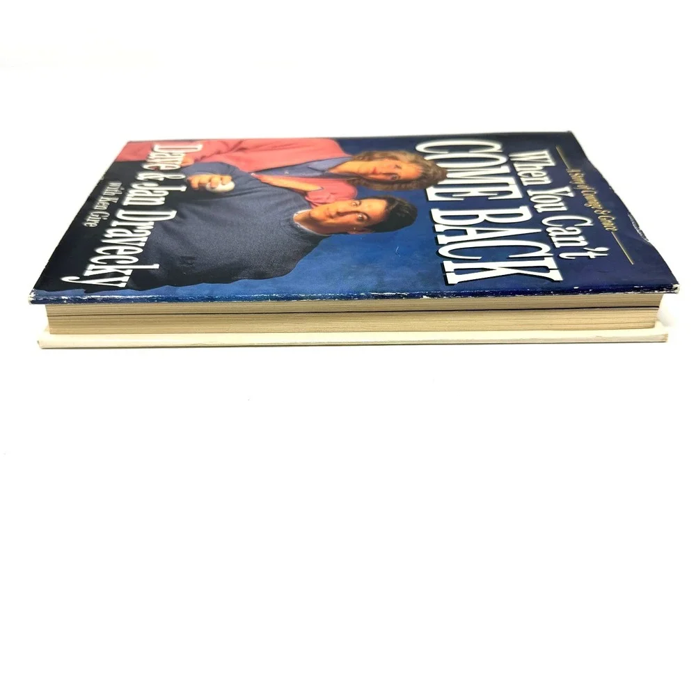 Dave Dravecky When You Cant Come Back Hardcover Biography Baseball Memoir